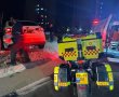 איבד שליטה ודהר על הכיכר: פצוע בתאונת דרכים ברובע י״ג