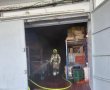 הסיבה לעשן בעיר: שריפה שפרצה בארובה