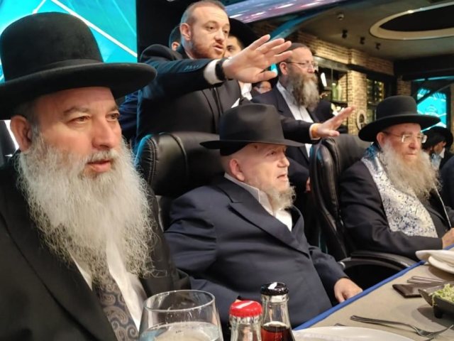 הגרמ מזוז בהילולת המהרחו. א' מיכאלי