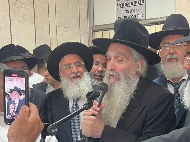 רבי דוד אבוחצירא שליטא מספיד. א. מיכאלי