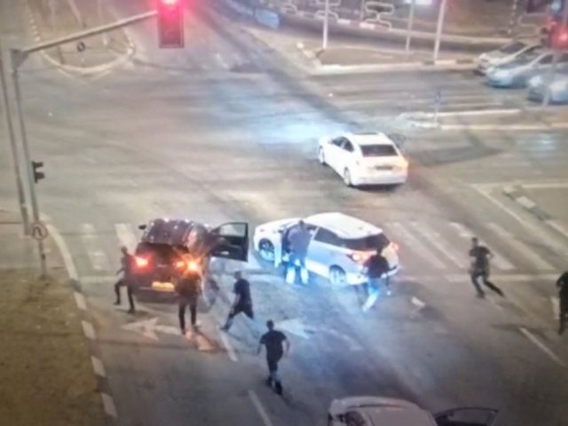 רגע המעצר - דוברות המשטרה