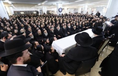 כינוס של חסידי גור. צילום: תורתו