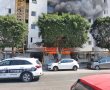 במהלך השבת: שריפה בבניין ברחוב הראשונים בעיר