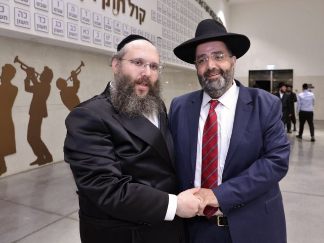 גרינבוים בחתונה. צילום: יעקב כהן