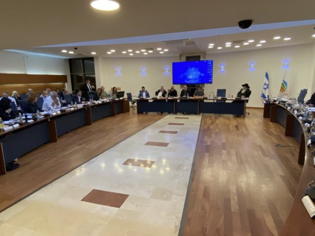 ישיבת מועצת העיר אשדוד