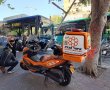 תאונה בין 2 אוטובוסים ברחוב בלפור בבת ים