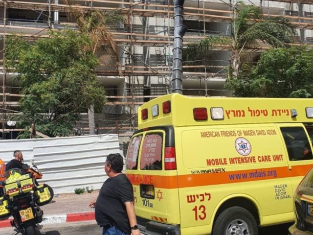 זירת התאונה. צילום: תיעוד מבצעי מד"א