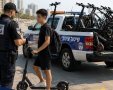 אילוסטרציה אכיפה אופניים וקורקינטים חשמליים 