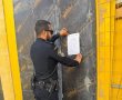 אתר בנייה בבת ים נסגר ל-30 יום לאחר איתור 3 שוהים בלתי חוקיים