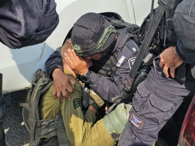 סגן ניצב אבי עמר בשבעה באוקטובר