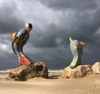 יום חורף באשדוד | צילום: שמוליק דוד