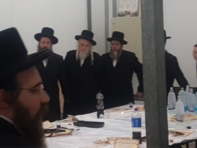 טיש לג בעומר בטאלנא. א' מיכאלי