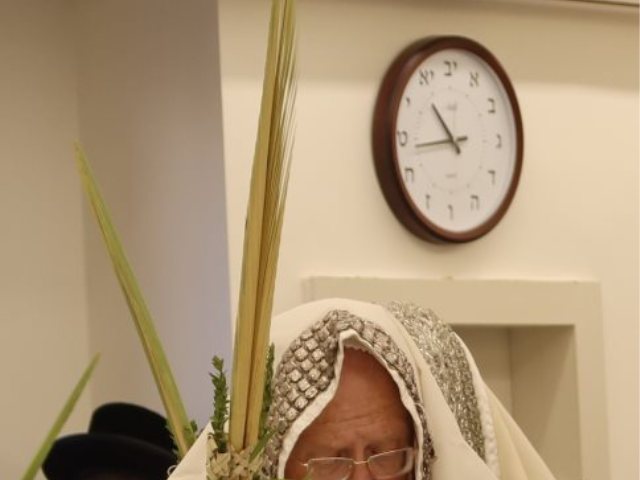 האדמור מביאלא פשיסחא בהושענות. מוסדות בי"פ