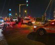 הלילה: שני נפגעים בתאונת דרכים בצומת הנמל