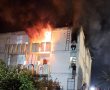 אירוע קשה באשדוד: הדירה עלתה באש; שניים קפצו מהחלון ונפצעו