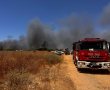 צוותי כיבוי גדולים מאשדוד הוזעקו לשריפה גדולה בין שדה עוזיהו לשתולים
