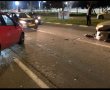 בעקבות בור בכביש: תאונה קשה באשדוד בין מספר כלי רכב (וידאו)
