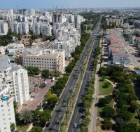 אשדוד ממעוף הציפור. צילום: עיריית אשדוד