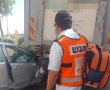 נהגת בת 70 נפצעה קשה בהתנגשות עם משאית בירושלים