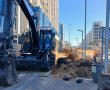 לשיפור התחבורה: צפו בעבודות הרחבת כביש ליד כיכר הסיטי באשדוד 