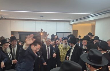 החגיגה בבית הרב