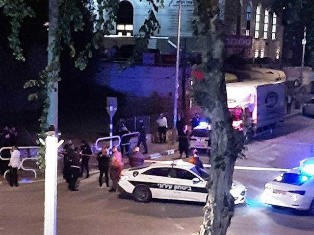 איזור הירי ברובע ג'. המשטרה חסמה את האזור