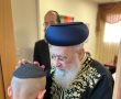 הרב הראשי ביקר את ראש לשכתו מאשדוד ונכנס לברך את ילדי 'רחשי לב' (וידאו)