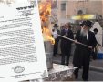 ההדלקה בישיבת כנסת ישראל עם הגרש מחפוד והגרמ מוגרבי. א מיכאלי