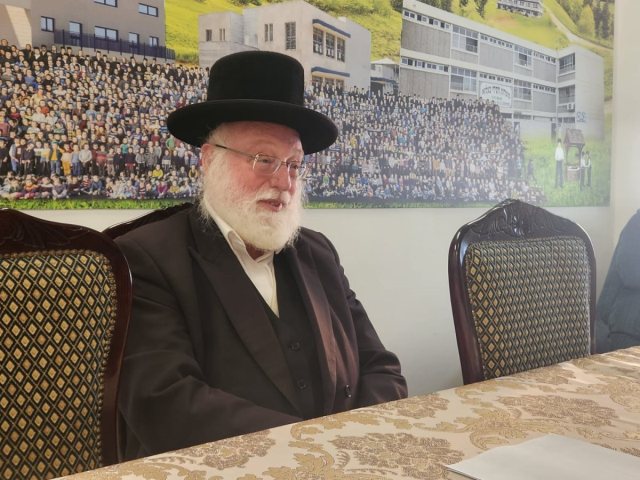 יו"ר אשדוד התורנית הרב אפרים וובר