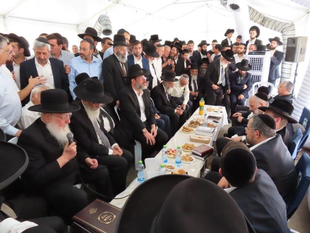 ניחום אבלים הרב יהודה דרעי זל. מ. מיכאלי