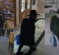 תיעוד מצלמות האבטחה. באדיבות בחדרי חרדים
