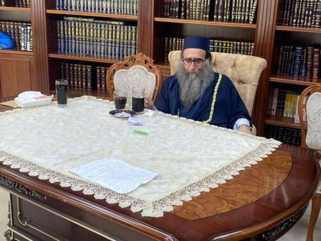 האדמו"ר הרי"ף בעיר. צילום: שוקי לרר