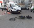 רוכב אופניים חשמליים נפצע קשה בתאונה באשדוד