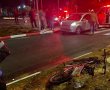 אמש: רוכב אופניים נפגע ממונית בשדרות הרצל
