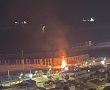 צוותי כיבוי הוזעקו בשריפה באיזור חוף הקאנטרי לשעבר (וידאו)