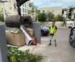 מבצע ניקיון: עלייה דרמטית בכמויות פינוי האשפה