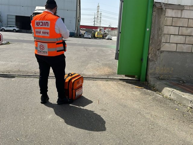 זירת התאונה. קרדיט: דוברות איחוד הצלה