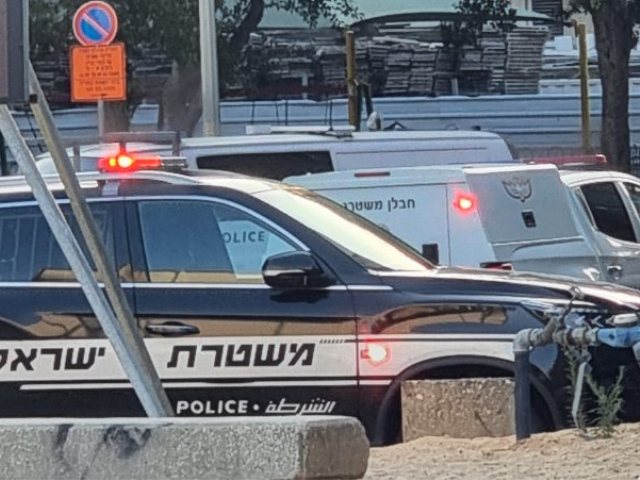 כוחות משטרה בזירת האירוע באשדוד