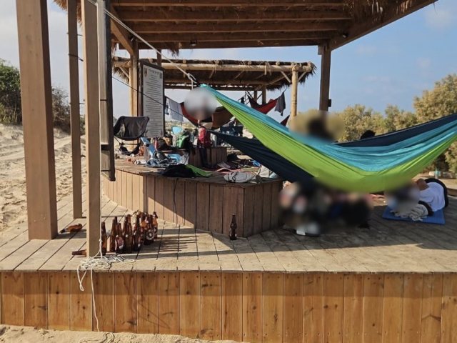 כך נראה אתר ההנצחה שהפך לזולה
