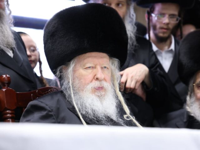 שמחת נישואי נכד האדמור מגור. שמואל דריי