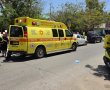 בת 17 נפצעה במהלך עבודתה בבת ים ופונתה לבית החולים
