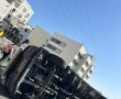 אשדוד: משאית אשפה התהפכה; שלושה נפגעים פונו לבית החולים