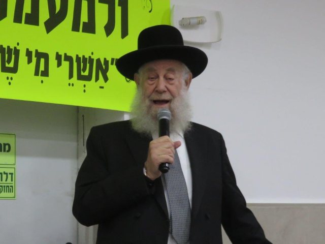 הרב שיינין. צילום: באדיבות המצלם