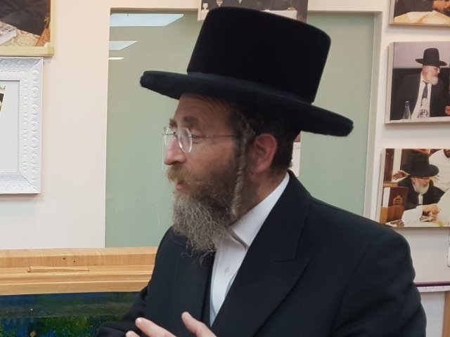 הרב יעקב טסלר. צילום: שוקי לרר