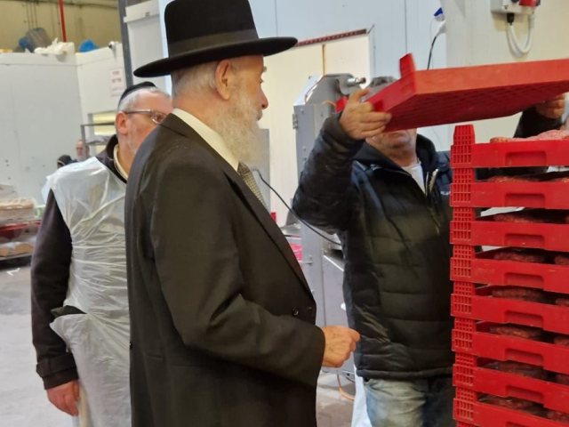 הרב שיינין בסיור. א' מיכאלי